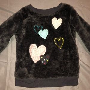 Jumping bean 2T fuzzy shirt
